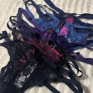 Luxury strapppy lace g strings